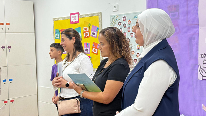 اختيار مدرسة المستقبل على مستوى الدولة من بين مدارس عربية ويهودية ضمن مشروع ייסודי עכשווי